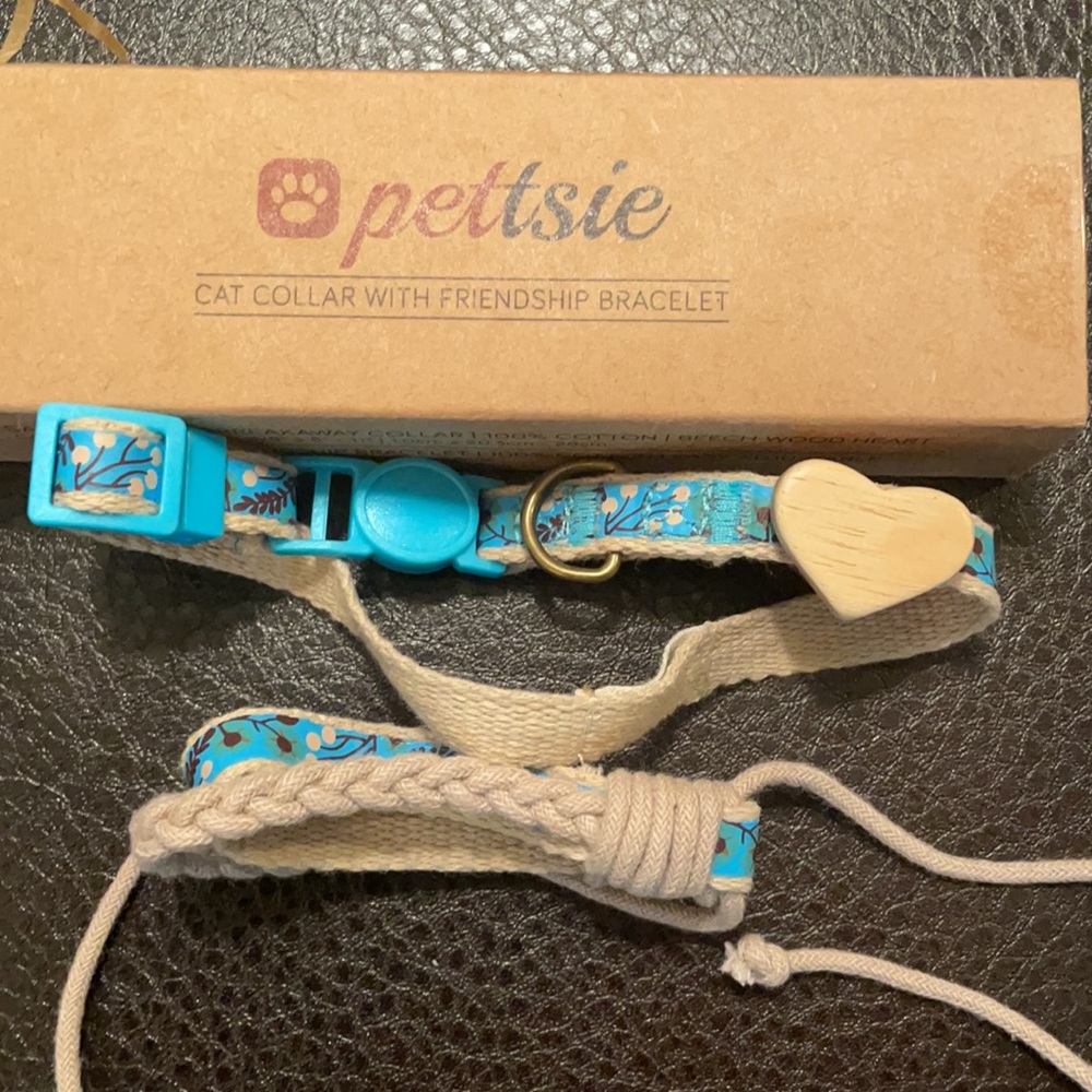 Petsie Kitten Collar & Kid’s Friendship Bracelet